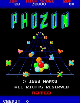 Phozon (Japan) screen shot title